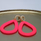 Oorbellen Fluo-roze 5