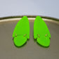 Oorbellen Fluo-groen 1