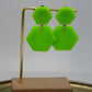Oorbellen Fluo-groen 4