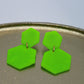 Oorbellen Fluo-groen 4