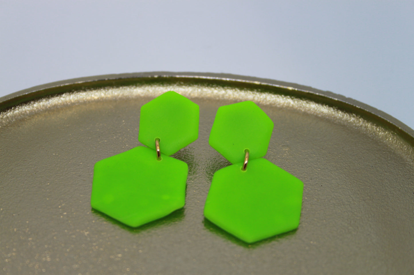 Oorbellen Fluo-groen 4