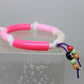 Armband Tube "roze"