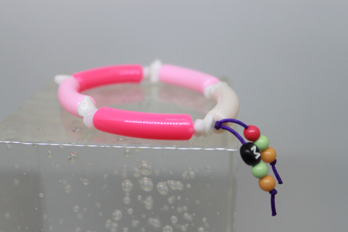 Armband Tube "roze"