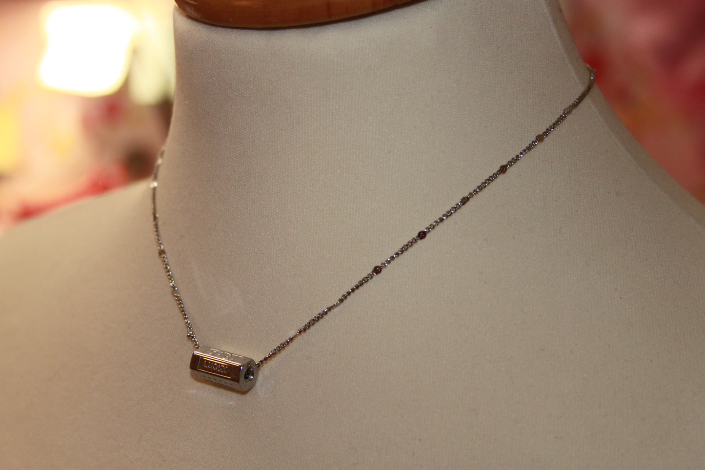 Ketting "Zilver Lucky"