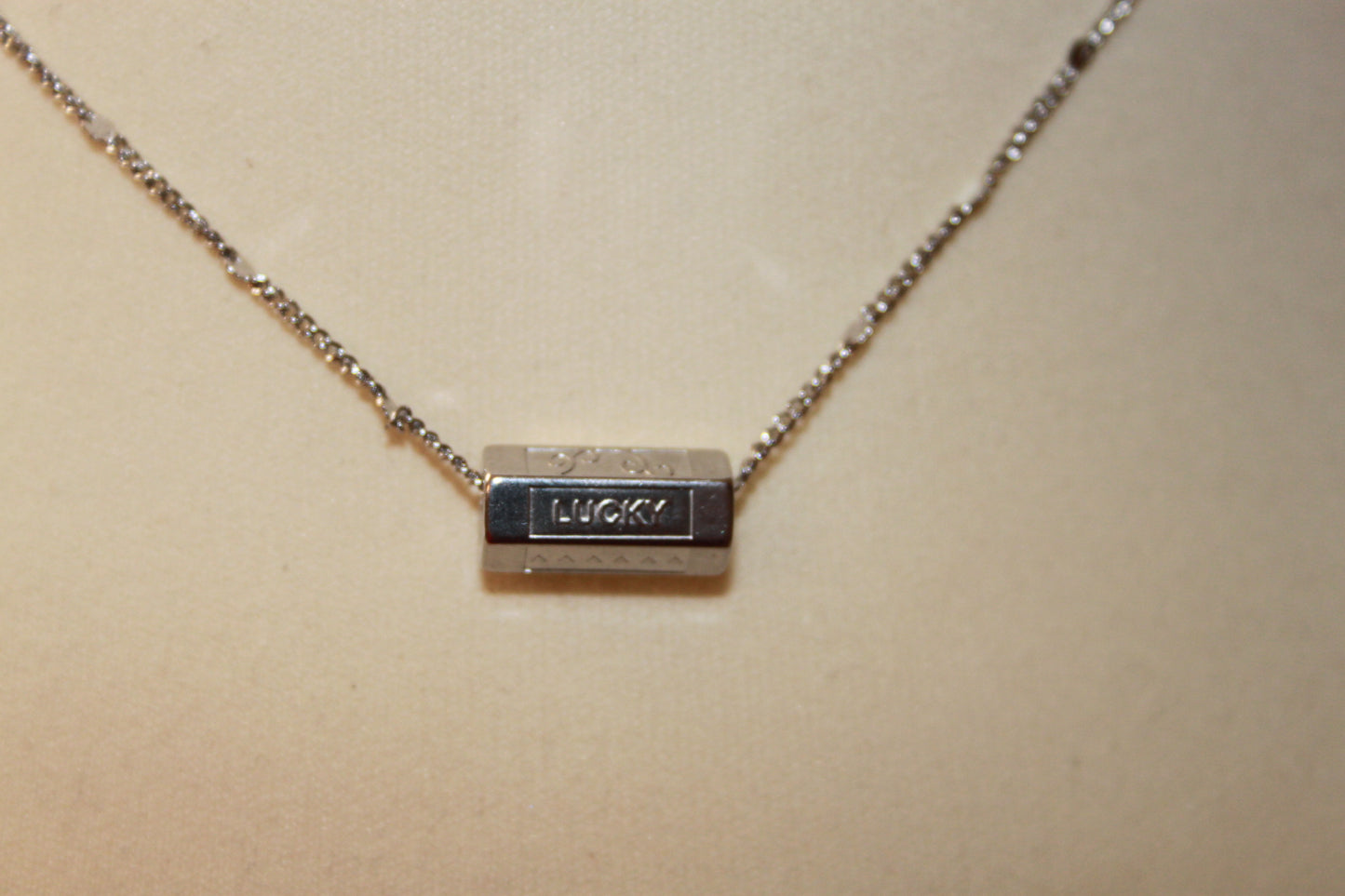 Ketting "Zilver Lucky"