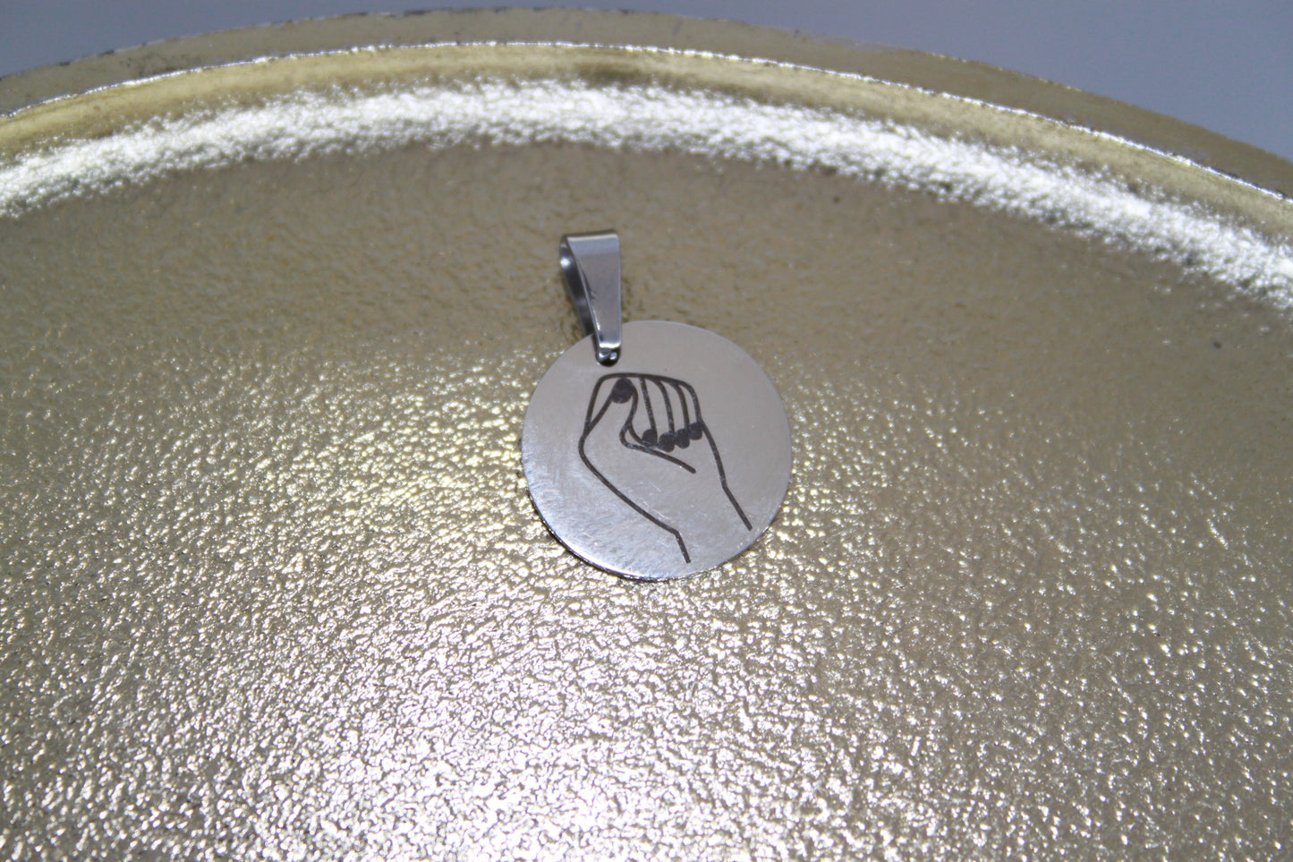 Design Your Own Bedeltjes & hangertjes zilver "Bedeltje 10"